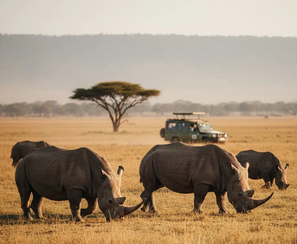 2-Day Lake Nakuru Flamingo & Rhino Safari - Kenya safari tour